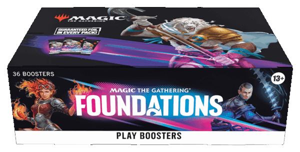 Boîte de boosters de jeu Fondations de Magic: The Gathering : 36 boosters (504 cartes Magic) FR – Image 3