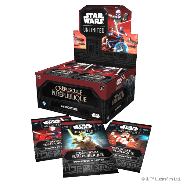 Boîte de boosters de jeu SW Unlimited : Twilight of the Republic EN (24) – Image 4