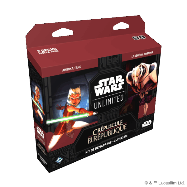 Pack de démarrage SW Unlimited : Twilight of the Republic EN