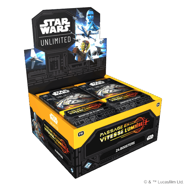 Boîte de boosters de jeu SW Unlimited : Jump to Lightspeed FR (24) – Image 3