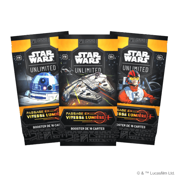 Boîte de boosters de jeu SW Unlimited : Jump to Lightspeed FR (24) – Image 2