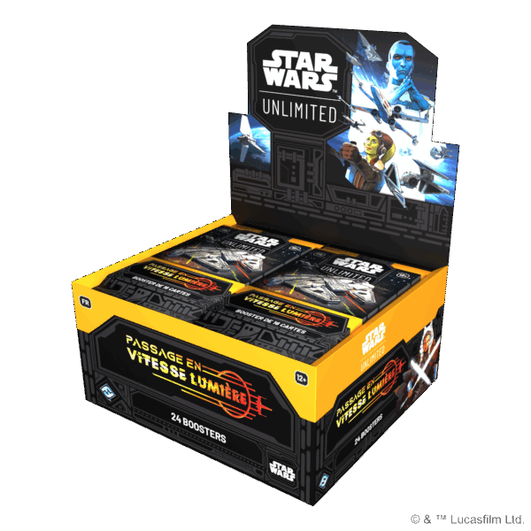 Boîte de boosters de jeu SW Unlimited : Jump to Lightspeed FR (24)