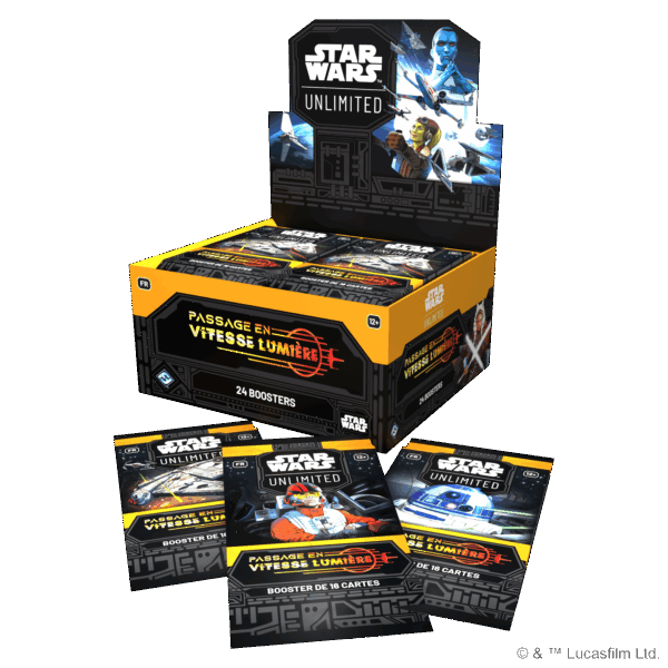 Boîte de boosters de jeu SW Unlimited : Jump to Lightspeed FR (24) – Image 4