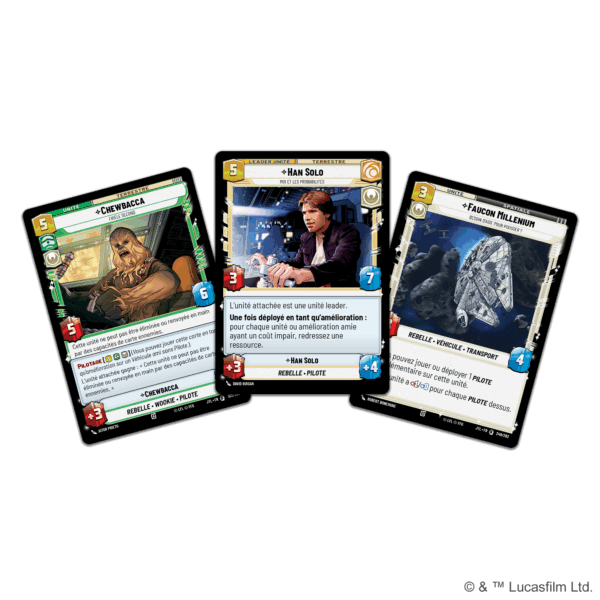 Deck de démarrage SW Unlimited : Han Solo FR – Image 3