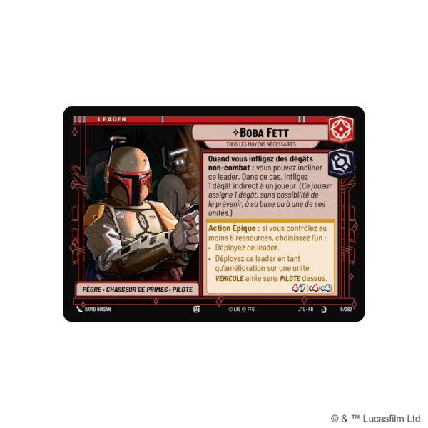 Deck de démarrage SW Unlimited : Boba Fett EN – Image 3