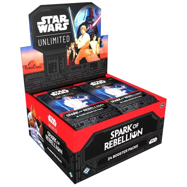 Boîte de boosters de jeu SW Unlimited : Spark of Rebellion EN (24) – Image 2